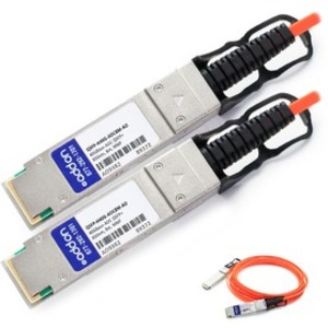 [QSFP-H40G-AOC8M-AO/NEW] AddOn Cisco Compatible TAA Compliant 40GBase-AOC QSFP+ to QSFP+ Direct Attach Cable (850nm, MMF, 8m)