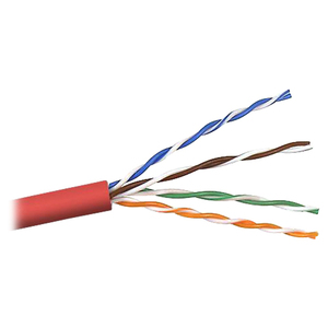 [A7J704-1000-RED/NEW] Belkin Cat. 6 UTP Bulk Cable