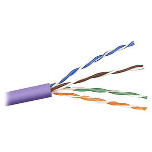 [A7L504-1000-PUR/NEW] Belkin Cat5e Bulk Cable