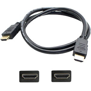 [0B47070-AO/NEW] AddOn 6ft Lenovo 0B47070 Compatible HDMI Male to Male Black Cable