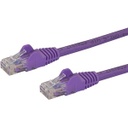 StarTech.com 4ft Purple Cat6 Patch Cable with Snagless RJ45 Connectors - Cat6 Ethernet Cable - 4 ft Cat6 UTP Cable