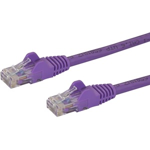 [N6PATCH4PL/NEW] StarTech.com 4ft Purple Cat6 Patch Cable with Snagless RJ45 Connectors - Cat6 Ethernet Cable - 4 ft Cat6 UTP Cable