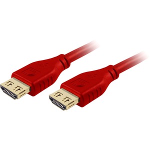 [MHD-MHD-12PRORED/NEW] Comprehensive MicroFlex Pro AV/IT Series High Speed HDMI Cable with ProGrip Deep Red