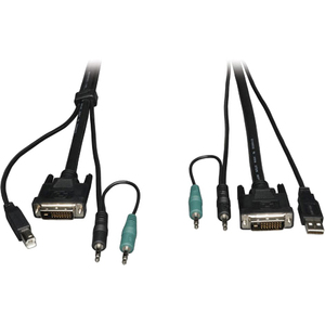 [P759-010/NEW] Tripp Lite 10ft Cable Kit for DVI / USB / Audio Secure KVM Switches