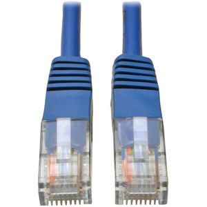 [N002-030-BL/NEW] Tripp Lite 30ft Cat5e / Cat5 350MHz Molded Patch Cable RJ45 M/M Blue 30'