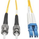 Tripp Lite 50M Duplex Singlemode 8.3/125 Fiber Optic Patch Cable LC/ST 164' 164ft 50 Meter