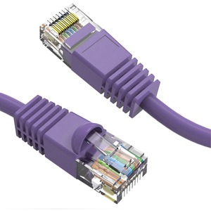 [C6MB-P3-AX/NEW] Axiom 3FT CAT6 550mhz Patch Cable Molded Boot (Purple)