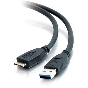 [54177/NEW] C2G 2m USB Cable - USB 3.0 A to Micro USB B Cable (6ft) - USB Phone Cable