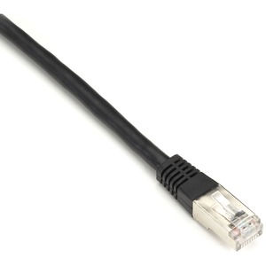 [EVNSL0272BK-0001/NEW] Black Box Cat6 250-MHz Shielded, Stranded Cable SSTP (PIMF), PVC, Black, 1-ft. (0.3-m)