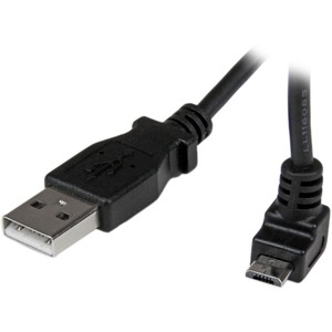 [USBAUB1MU/NEW] StarTech.com 1m Micro USB Cable - A to Up Angle Micro B