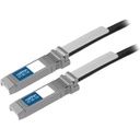 AddOn Cisco SFP-H10GB-CU3M to Brocade 10G-SFPP-TWX-0301 Compatible TAA Compliant 10GBase-CU SFP+ to SFP+ Direct Attach Cable (Active Twinax, 3m)