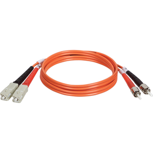 [N304-003/NEW] Tripp Lite 1M Duplex Multimode 62.5/125 Fiber Optic Patch Cable SC/ST 3' 3ft 1 Meter