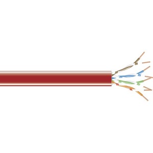 [EVNSL083A-1000/NEW] Black Box GigaBase 350 CAT5e, 350-MHz Stranded Bulk Cable, Red, 1000-feet (304.8-m)