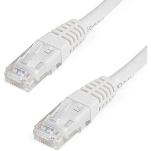 [C6PATCH15WH/NEW] StarTech.com 15 ft White Molded Cat6 UTP Patch Cable - ETL Verified