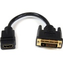 StarTech.com 8in HDMI to DVI-D Video Cable Adapter - HDMI Female to DVI Male