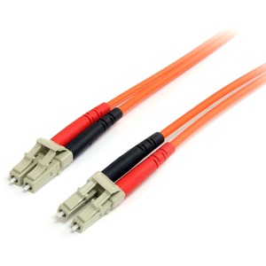 [FIBLCLC5/NEW] StarTech.com 5m Fiber Optic Cable - Multimode Duplex 62.5/125 - LSZH - LC/LC - OM1 - LC to LC Fiber Patch Cable