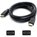 AddOn 5-Pack of 50ft HDMI Male to Male Black Cables