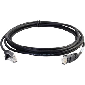 [01109/NEW] C2G 10ft Cat6 Snagless Unshielded (UTP) Slim Network Patch Cable - Black