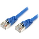 StarTech.com 6 ft Cat5e Blue Snagless Shielded RJ45 F/UTP Cat 5e Patch Cable - 6ft Patch Cord