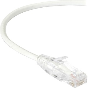 [C6PC28-WH-01/NEW] Black Box Slim-Net Cat.6 Patch UTP Network Cable