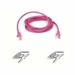 [A3L791-07-PNK-S/NEW] Belkin Cat5e Patch Cable