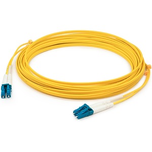 [ADD-LC-LC-5M9SMF/NEW] AddOn 5m LC (Male) to LC (Male) Yellow OS1 Duplex Fiber OFNR (Riser-Rated) Patch Cable