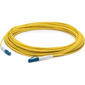 [ADD-ALC-LC-1M9SMF/NEW] AddOn 1m ALC (Male) to LC (Male) Yellow OS1 Duplex Fiber OFNR (Riser-Rated) Patch Cable