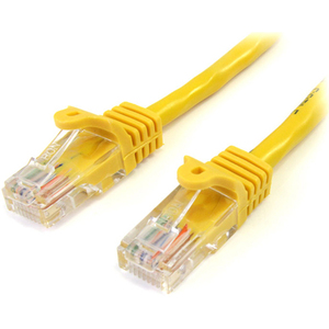 [45PATCH15YL/NEW] StarTech.com 15 ft Yellow Snagless Cat5e UTP Patch Cable