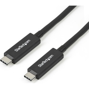 [TBLT3MM1MA/NEW] StarTech.com 1m Thunderbolt 3 USB C Cable (40Gbps) - Thunderbolt and USB Compatible