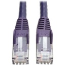 Tripp Lite 14ft Cat6 Gigabit Snagless Molded Patch Cable RJ45 M/M Purple 14'