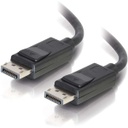 C2G 30ft DisplayPort Cable with Latches - 4K - M/M - Black