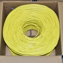 Premiertek Cat6 Bulk Cable 1000ft (Yellow)