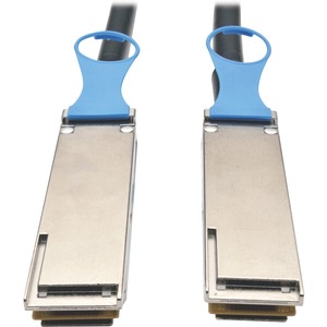 [N282-20N-28-BK/NEW] Tripp Lite QSFP28 to QSFP28 100GbE Passive DAC Copper InfiniBand Cable (M/M), 0.5 m (20 in)