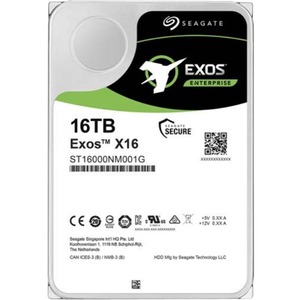 [ST16000NM001G/NEW] Seagate Exos X16 ST16000NM001G 16 TB Hard Drive - Internal - SATA (SATA/600)