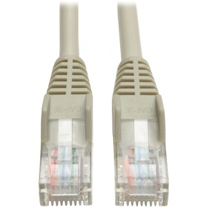 [N001-015-GY/NEW] Tripp Lite 15ft Cat5e / Cat5 Snagless Molded Patch Cable RJ45 M/M Gray 15'