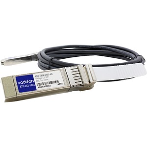 [XBR-TWX-0701-AO/NEW] AddOn Brocade XBR-TWX-0701 Compatible TAA Compliant 10GBase-CU SFP+ to SFP+ Direct Attach Cable (Active Twinax, 7m)