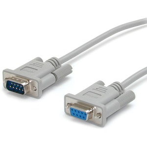 [MXT106/NEW] StarTech.com 15ft Straight Through DB9 Serial Cable - Mouse Extension Cable External - Gray