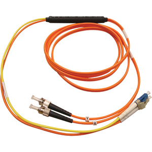 [N422-02M/NEW] Tripp Lite 2M Fiber Optic Mode Conditioning Patch Cable ST/LC 6' 6ft 2 Meter