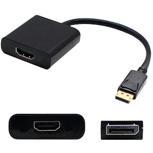 [0B47090-AO/NEW] AddOn 8in Lenovo 0B47090 Compatible Mini-DisplayPort Male to DVI-I Female White Adapter Cable