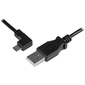 [USBAUB50CMLA/NEW] StarTech.com Micro-USB Charge-and-Sync Cable M/M - Left-Angle Micro-USB - 24 AWG - 0.5 m