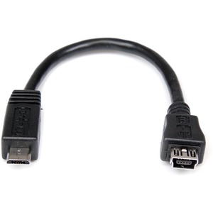 [UUSBMUSBMF6/NEW] StarTech.com 6in Micro USB to Mini USB Adapter Cable M/F