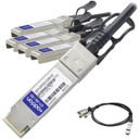 AddOn Cisco QSFP-4SFP25G-CU5M Compatible TAA Compliant 100GBase-CU QSFP28 to 4xSFP28 Direct Attach Cable (Passive Twinax, 5m)