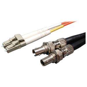 [N457-001-50/NEW] Tripp Lite 0.3M Duplex Multimode Fiber Optic 50/125 Adapter LC/ST M/F 1ft 1' 0.3 Meter