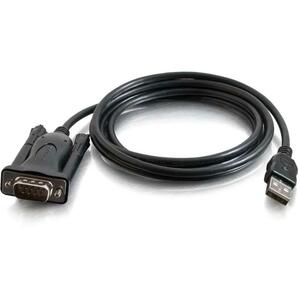 [26887/NEW] C2G 5ft USB to DB9 Serial RS232 Adapter Cable - USB to Serial RS232 Adapter