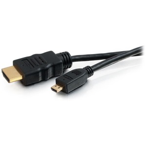 [42508/NEW] C2G 0.5m High Speed HDMI to HDMI Micro Cable with Ethernet (1.6ft)