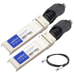 [EX-SFP-10GEDAC50CMAO/NEW] AddOn Juniper Networks Compatible TAA Compliant 10GBase-CU SFP+ to SFP+ Direct Attach Cable (Passive Twinax, 0.5m)