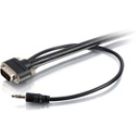 C2G 6ft Select VGA + 3.5mm Stereo Audio A/V Cable M/M - In-Wall CMG-Rated