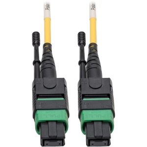 [N390-02M-12-AP/NEW] Tripp Lite MTP/MPO (APC) SMF Fiber Patch Cable 12 Fiber QSFP+ 40/100Gbe 2M