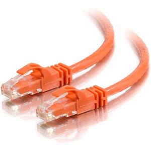 [27893/NEW] C2G-10ft Cat6 Snagless Crossover Unshielded (UTP) Network Patch Cable - Orange