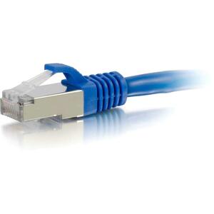 [00805/NEW] C2G-25ft Cat6 Snagless Shielded (STP) Network Patch Cable - Blue